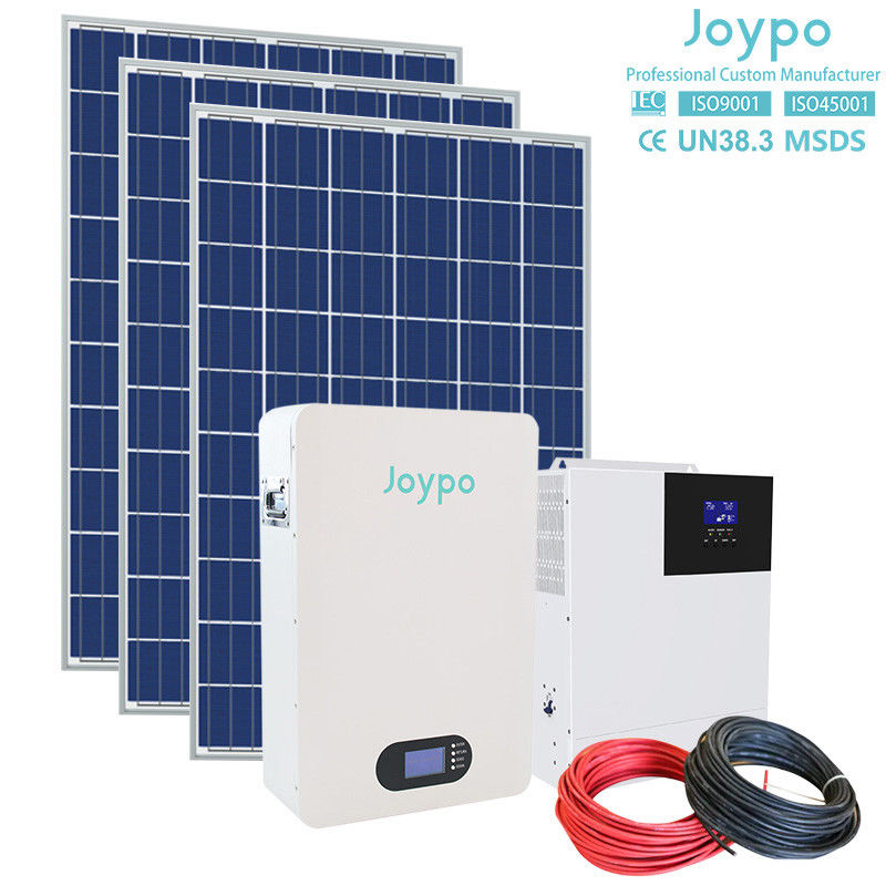 Zuhause Solarstrom Wandbatterie 51.2V 5KWH LiFePO4 Batterie mit Smart BMS und Display