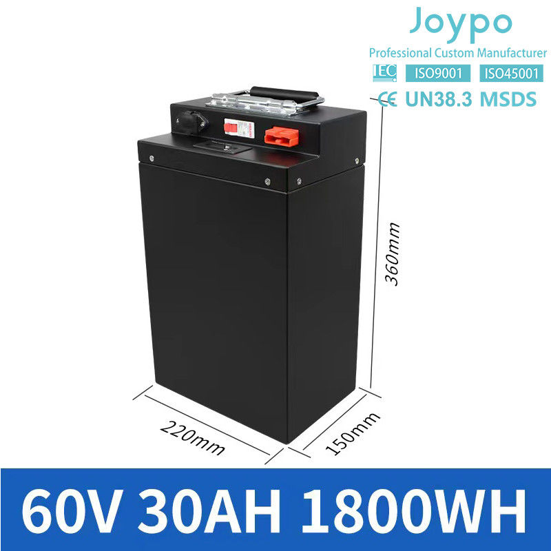 60V Elektroroller Lithiumbatterie 20AH 30AH 40AH 50AH Für 2 / 3 Räder Fahrzeug