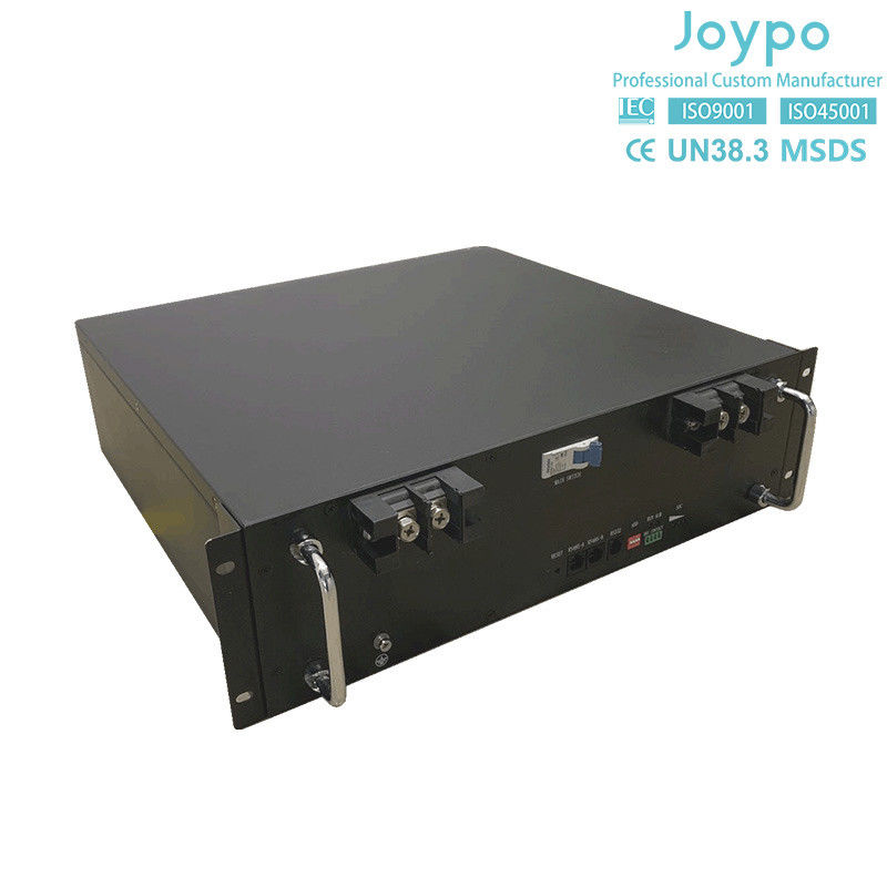 Rack Mount Solar Speicher Lithiumbatterie Tiefen Zyklus 51.2V 100Ah Lithiumbatterie