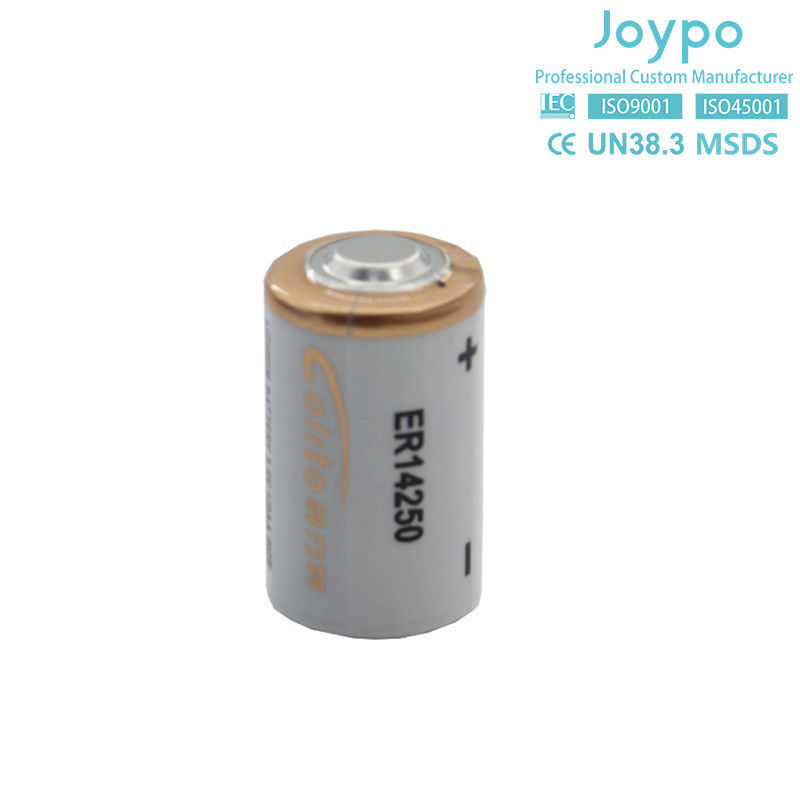 Einweg-Lithiumbatterie ER14250 3,6 V 1,2 Ah Lithiumzelle für Stromzähler