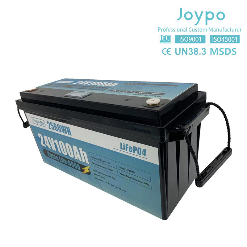 Wohnmobil Camper Langlebigkeit LFP Lifepo4 Batterie 12V 24V 100Ah 200Ah mit Smart BMS