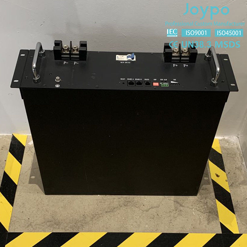 Rack Mount Solar Speicher Lithiumbatterie Tiefen Zyklus 51.2V 100Ah Lithiumbatterie