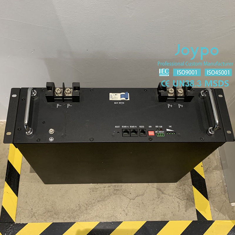 Joypo 5120Wh 51.2V 100Ah Lithium LiFePO4 Speicherbatterie für Solarstromsystem