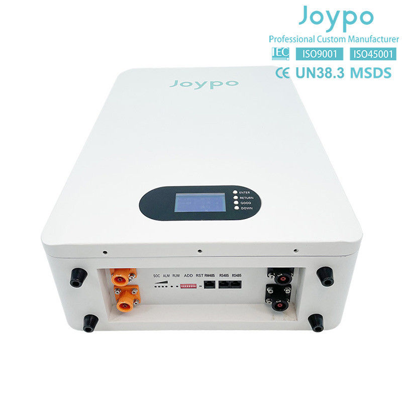 Startseite 16S1P Power Wall Battery LiFePO4 Li-Ionen-Solarbatterie für Stromspeichersystem