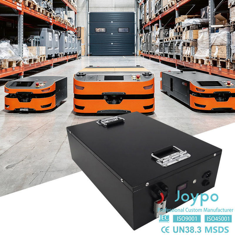 LFP 24V 200Ah Lithiumbatterie für AGV AMR mobile Roboter IP65 Wasserdichte