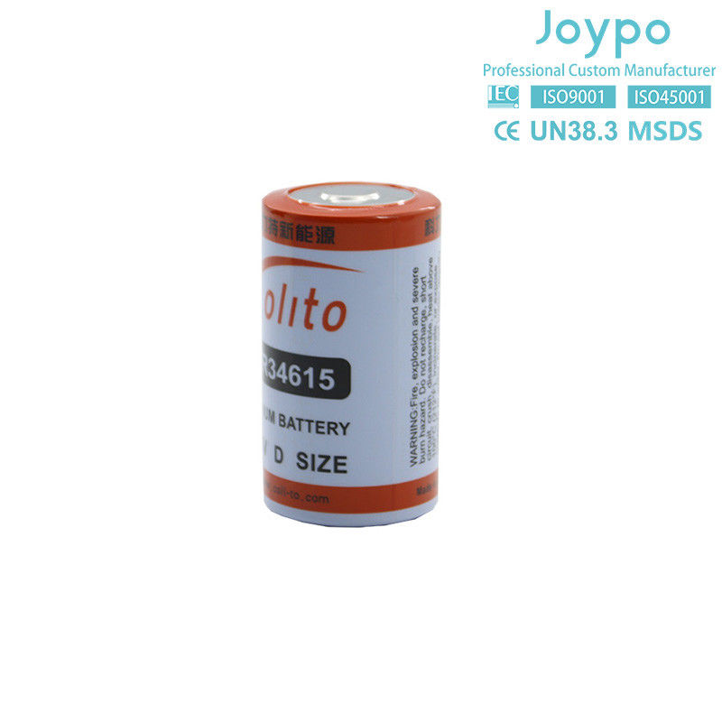 ER34615 3.6V Lithiumbatteriezelle 19000MAH Langlebigkeit Lithium-Thionylchlorid-Batterie