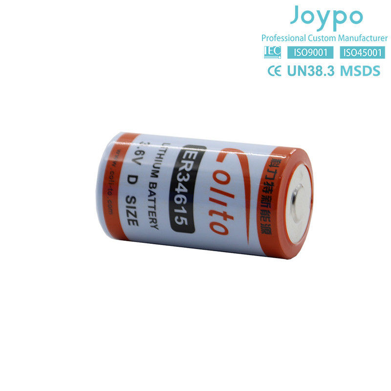 ER34615 3.6V Lithiumbatteriezelle 19000MAH Langlebigkeit Lithium-Thionylchlorid-Batterie