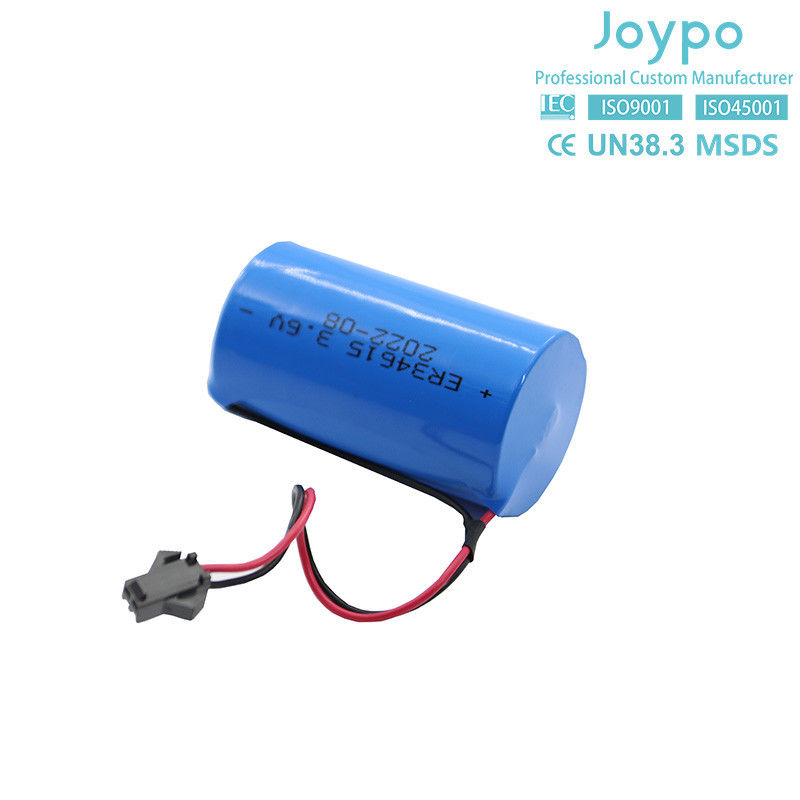 ER34615M Lithium Thionylchlorid Batterie 3.6V 14500MAh Nicht wiederaufladbare Spiral-Typ