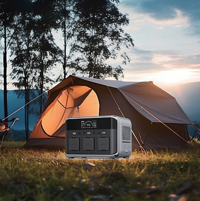 600 W Portable Solar Power Station LiFePO4 Batterie Solargenerator für Camping