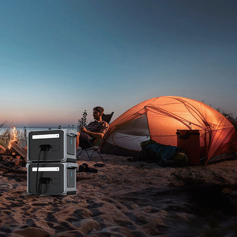 2400W Großleistung Portable Solar Panel Generator Stromversorgungssystem für Zuhause
