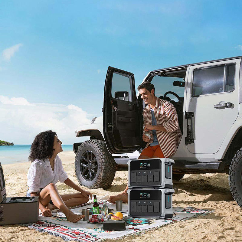 1200W Solargenerator Portable Power Station für Camping mit Bidirektionsumrichter