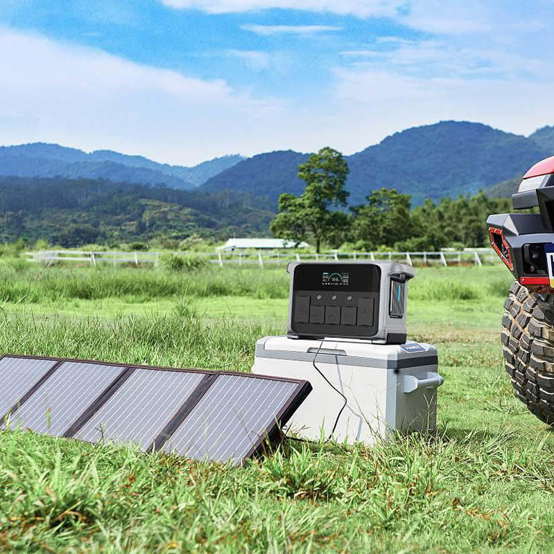 LiFePO4 Batterie Portable Power Station 1200W Off Grid Solarstromsystem für Zuhause