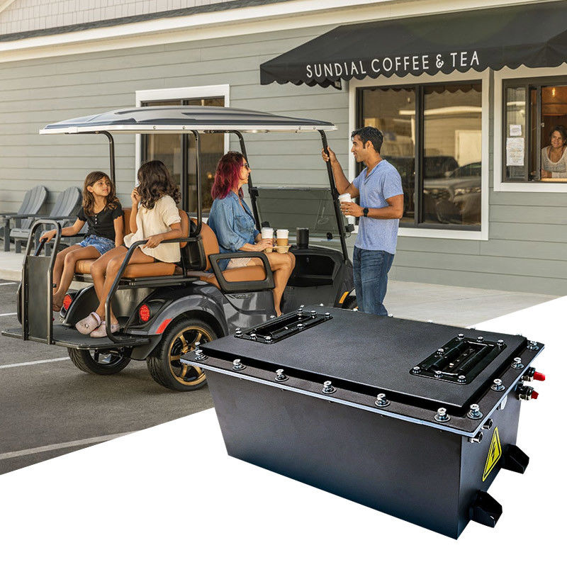 165Ah 48V LiFePO4 Golfkarrenbatterie Ersatz für Yamaha-Blei-Säure-Batterie
