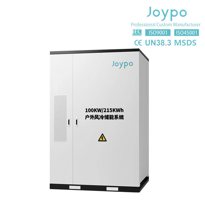 Joypo 100kW 215kWh kommerzielles und industrielles Energiespeichersystem IP55 Batteriemodule Kapazität 280Ah